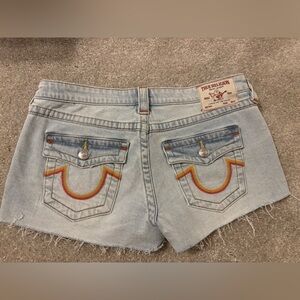 Authentic True Religion Jean Shorts.